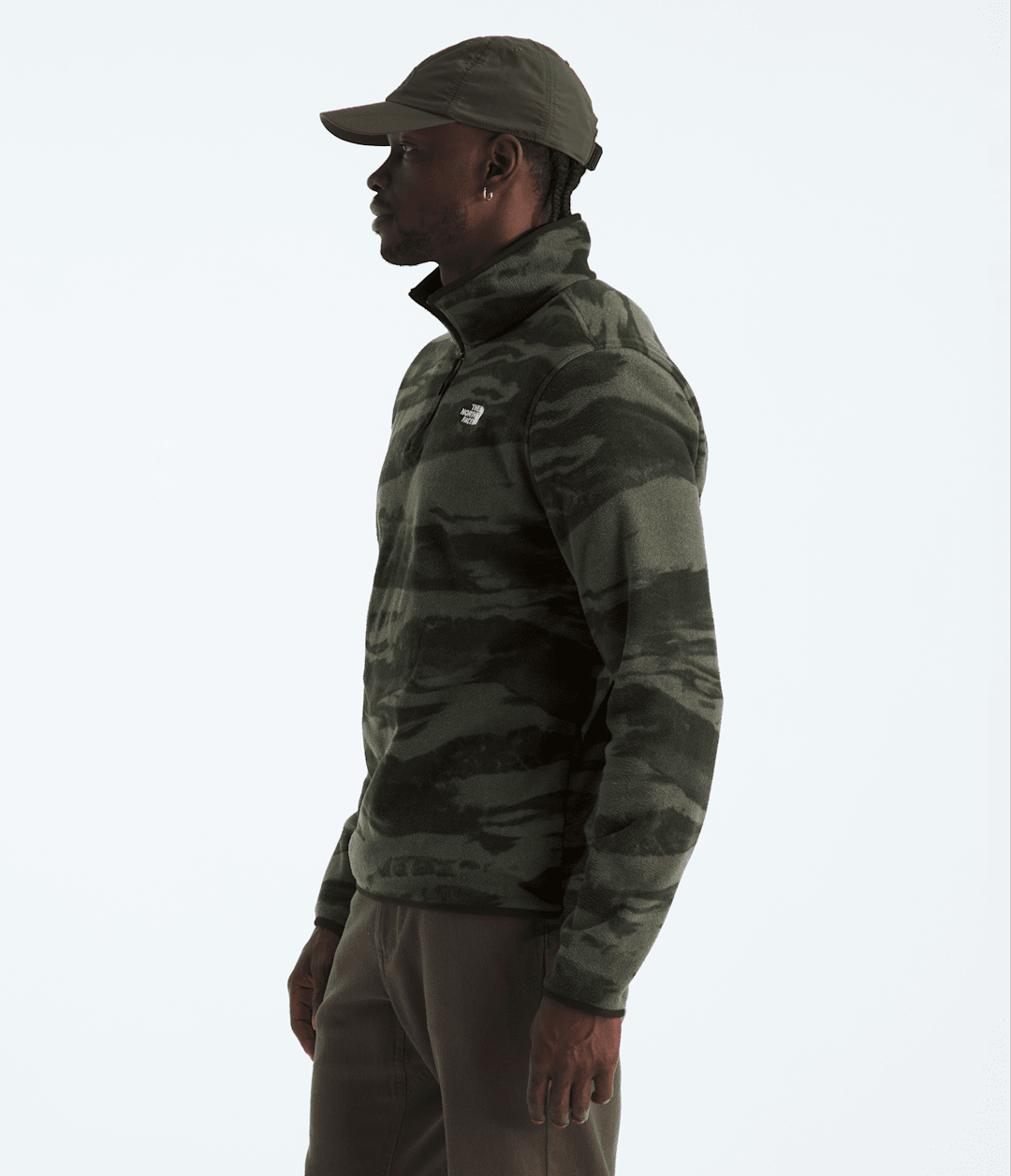 Men’s Glacier Fleece ¼-Zip—Print - The North Face Top Pick