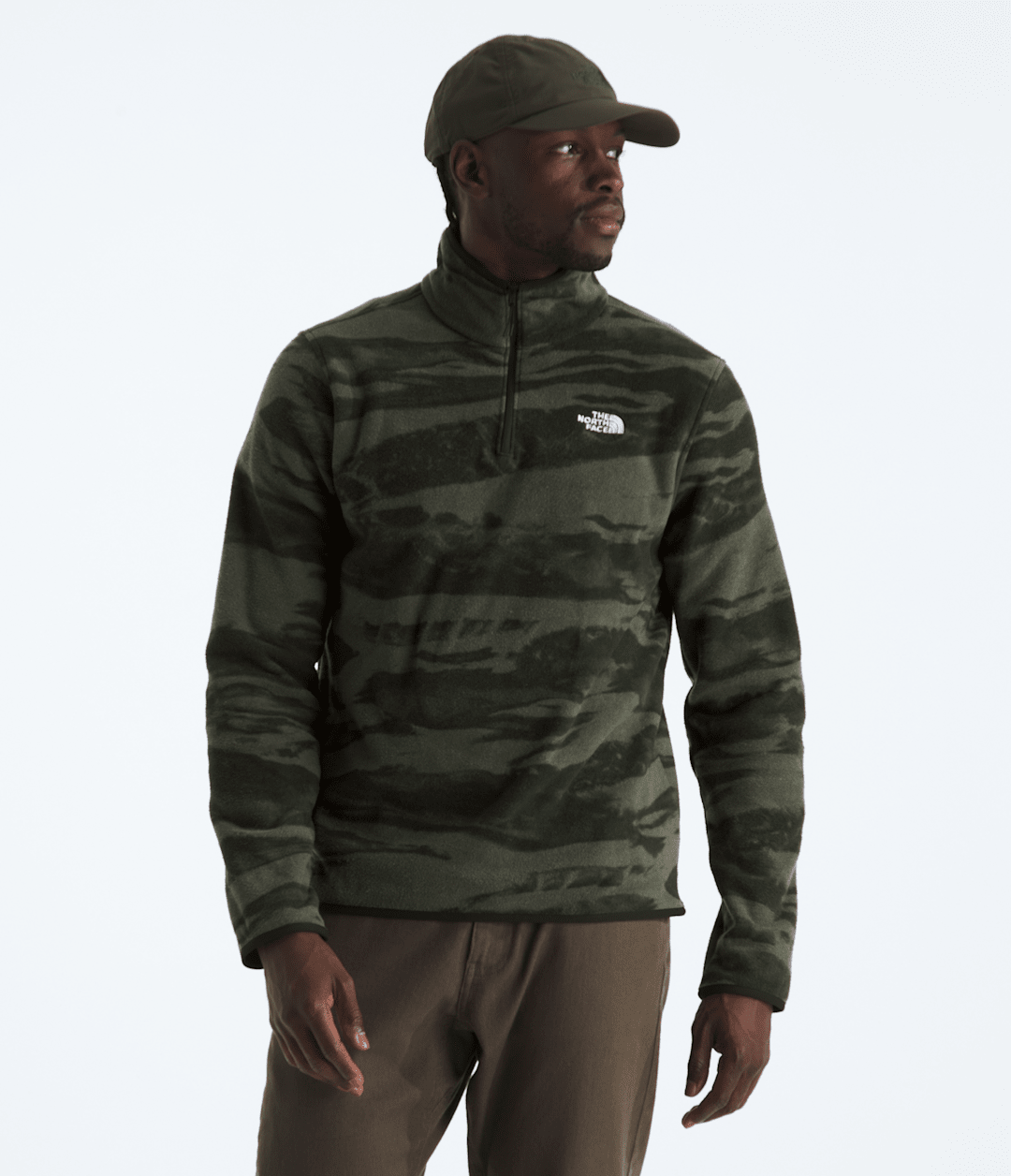 Men’s Glacier Fleece ¼-Zip—Print - The North Face Top Pick
