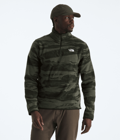 Men’s Glacier Fleece ¼-Zip—Print - The North Face Top Pick