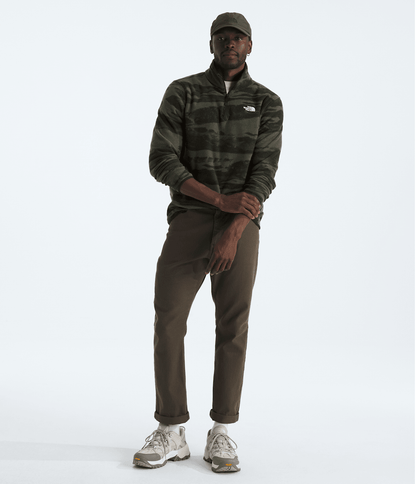 Men’s Glacier Fleece ¼-Zip—Print - The North Face Top Pick