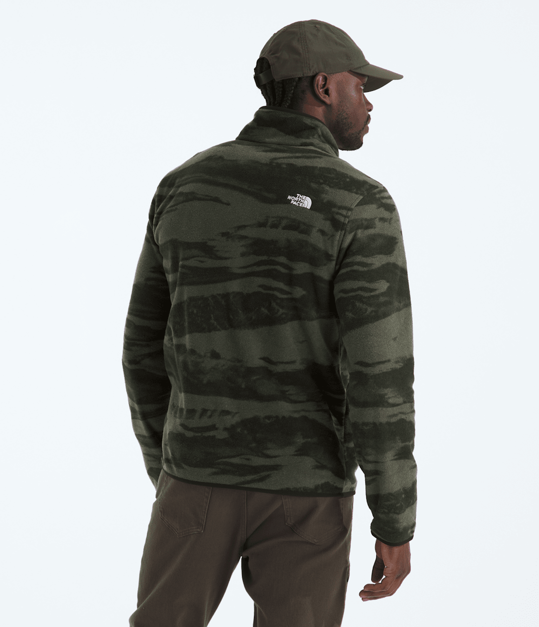 Men’s Glacier Fleece ¼-Zip—Print - The North Face Top Pick