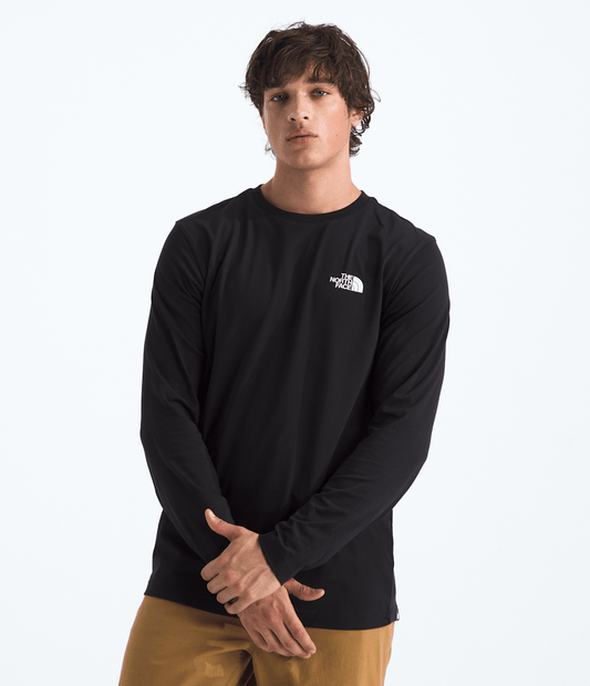 Men’s Long-Sleeve Simple Dome Tee - The North Face Classic