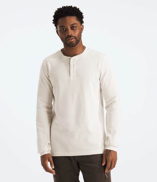 Men’s Waffle Long-Sleeve Henley - The North Face Signature