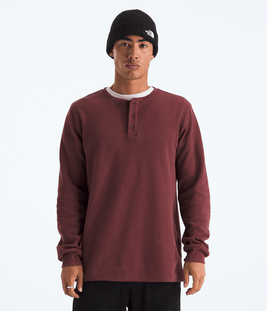 Men’s Waffle Long-Sleeve Henley - The North Face Featured