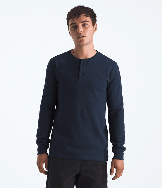 Men’s Waffle Long-Sleeve Henley - The North Face Featured