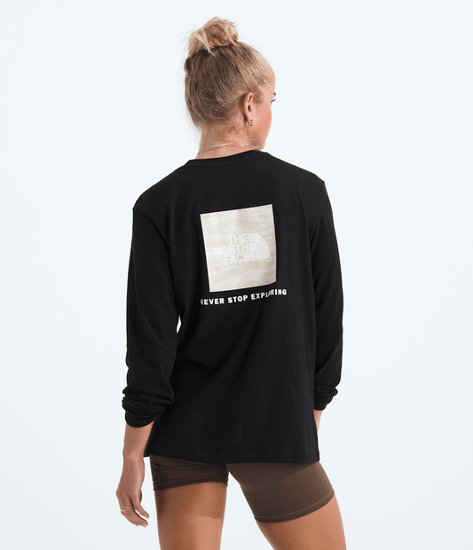 Women’s Evolution Box NSE Fill Light Long-Sleeve Tee—Graphic - The North Face Hot Sale