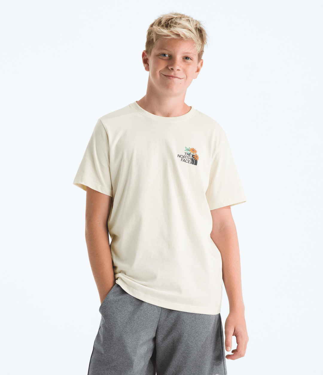 Boys’ & Girls’ Evolution Flora Short-Sleeve Tee—Graphic - The North Face Premium