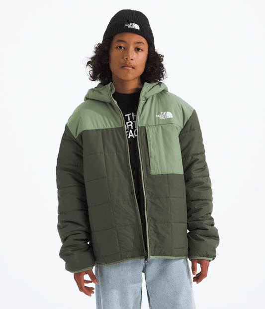 Boys’ Reversible Shasta Full-Zip Hooded Jacket - The North Face Featured