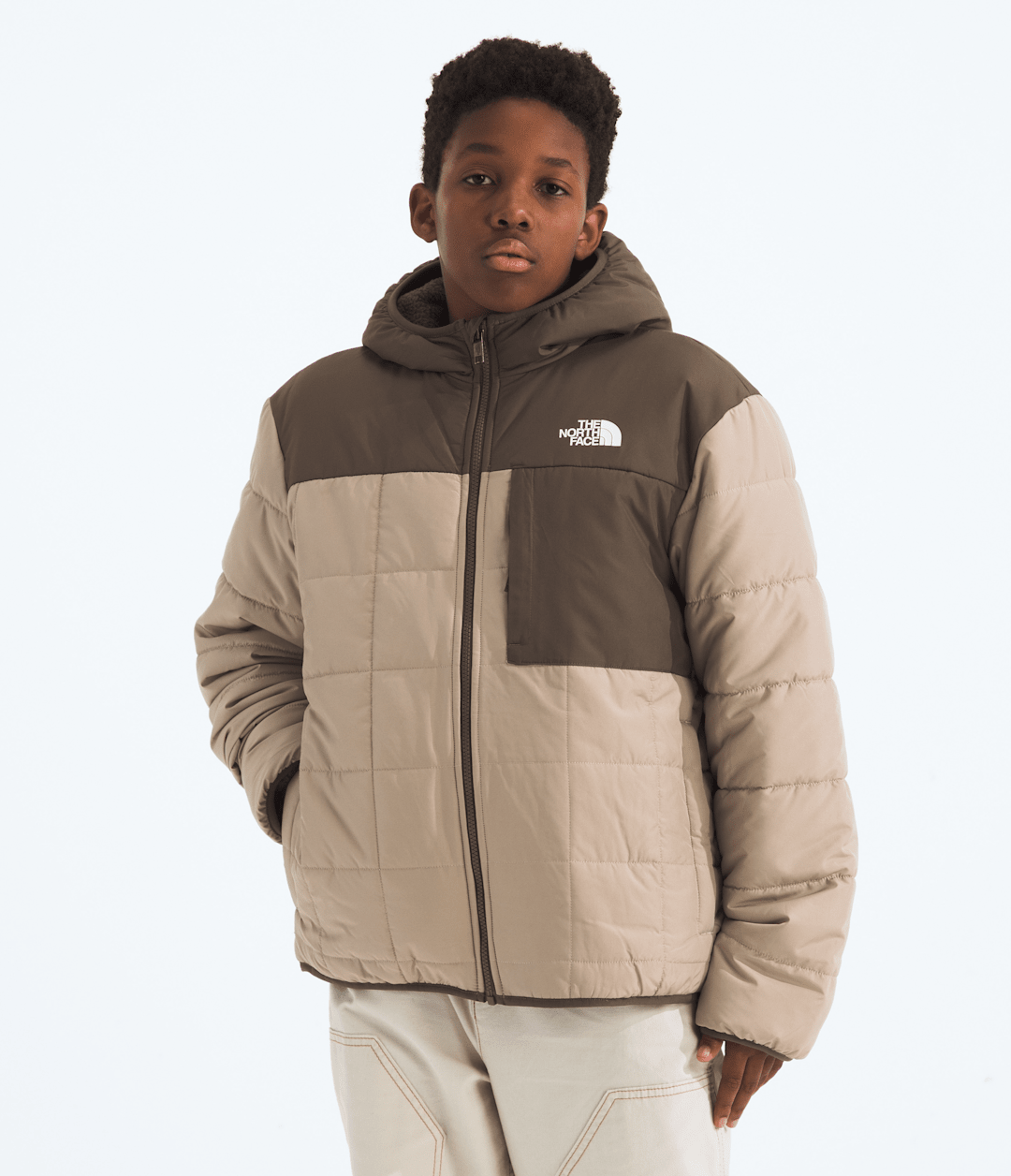 Boys’ Reversible Shasta Full-Zip Hooded Jacket - The North Face Deals